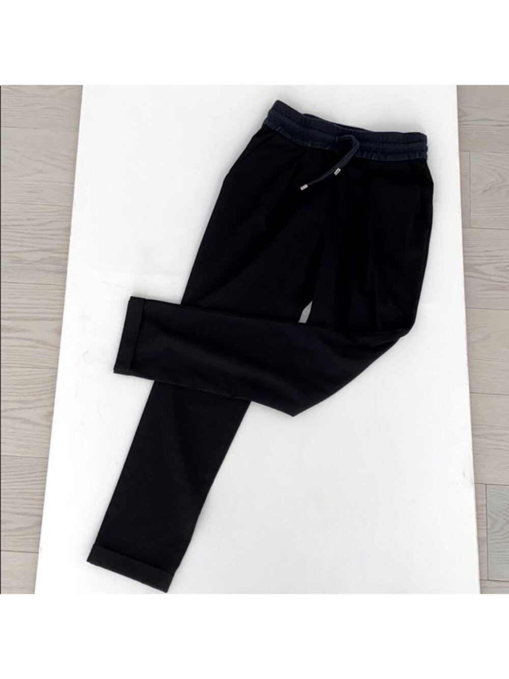 Zara Basic Elasticated Waist Cuff Pants